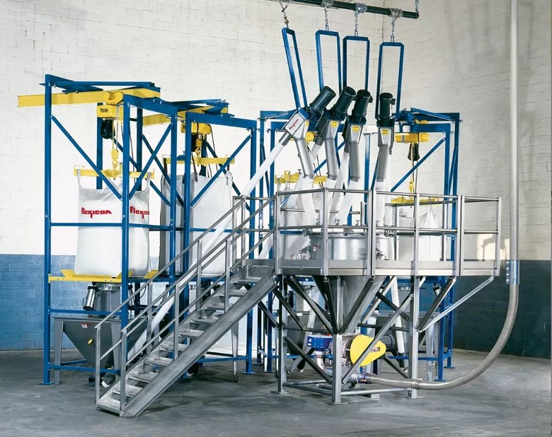 化妝品化工原料稱重自動配料系統